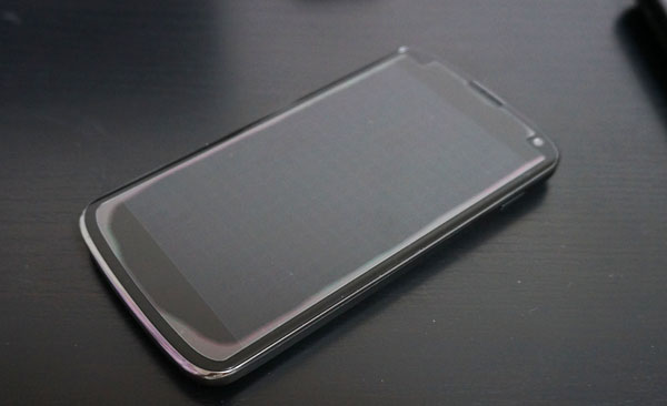 Nexus4とガラスフィルム