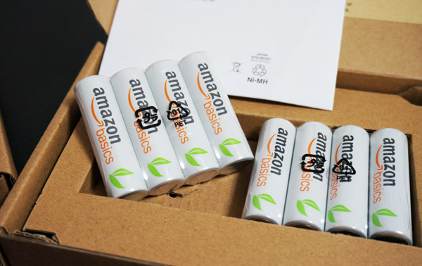Amazonベーシック 充電式ニッケル水素電池